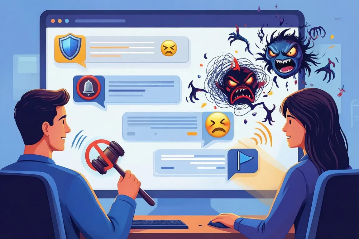 How to Handle Trolls and Harassment in Adult Chat Rooms